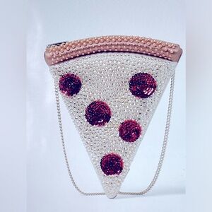 🍕 KATE SPADE 3D CRYSTAL EMBELLISHED PIZZA CROSSBODY BAG 🍕